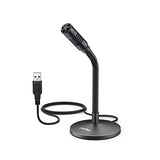 Amazon FIFINE USB Microphone for Dictation and Recording, Mini Gooseneck Desktop Microphone for Computer.Great for Skype,YouTube,Gaming, Streaming,Voiceover,Discord and Tutorials.Plug and Play -K050