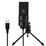 Amazon USB Microphone,Fifine Metal Condenser Recording Microphone for Laptop MAC and Windows Cardioid Studio Recording Vocals, Voice Overs,Streaming Broadcast and YouTube Videos-K669B