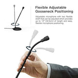 Amazon Fifine Computer Gooseneck Microphone for Laptop Desktop,Mute Button with LED Indicator,USB Microphone for Windows and Mac Ideal for Gaming Streaming YouTube Podcast-K052