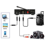 Amazon Fifine UHF Dual Channel Wireless Handheld Microphone, Easy-to-use Karaoke Wireless Microphone System-K036