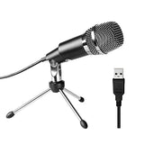 Amazon USB Microphone, FIFINE Plug and Play Home Studio USB Condenser Microphone for Skype, Recordings for YouTube, Google Voice Search, Games-Windows and Mac-K668