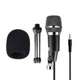 Amazon PC Microphone 3.5mm FIFINE Plug and Play Microphones for Computer Desktop Laptop Online Chat, Broadcast Microphone for Skype,YouTube,Google Voice Search, Games-K667