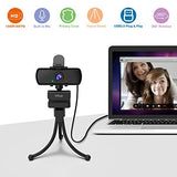 Amazon Fifine Webcam 1440P, 2K Computer Web Camera with Privacy Cover & Tripod for Laptop Desktop, Plug & Play 4MP HD USB PC Webcam with Built-in Mic for Streaming Recording Video Calling-K420