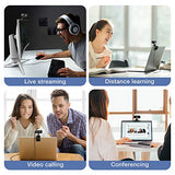 Amazon  Fifine HD Webcam 1080P, PC Web Camera for Computer Laptop Desktop, Plug & Play USB Streaming Webcam with Microphone for Video Calling Conferencing Recording Online Class-K432