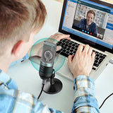 Amazon USB Microphone,Fifine PC Microphone for Mac and Windows Computers,Optimized for Recording,Streaming Twitch,Voice Overs,Podcasting for YouTube,Skype Chats-K670