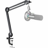 FIFINE BM63 Microphone Arm with A Maximum Holding Weight of 2 Kilograms, 15.5 Inches Length of Each Arm, 2 Inches of Clamping Height on The Desk